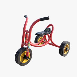 Weplay Push Trike Kid Bike Children Bicycle 3D model