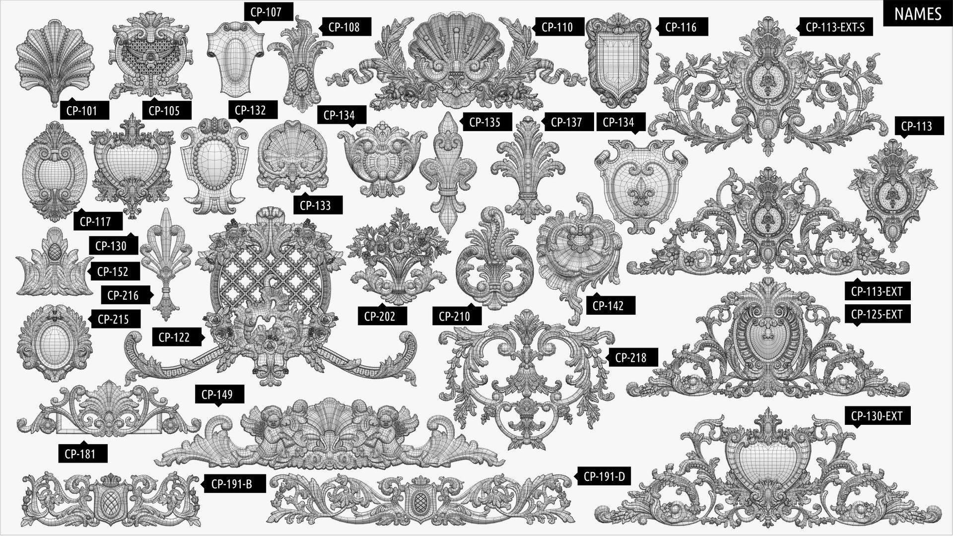 3D Pearlworks Centers 31 items model https://p.turbosquid.com/ts-thumb/lc/hVQjwe/xW/10_names/jpg/1623748420/1920x1080/fit_q87/c167b4c0e0ff6ab06fae69a5c0a99bebc6b94c82/10_names.jpg