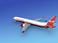 3d 3ds 737-900er 737 airplane 737-900