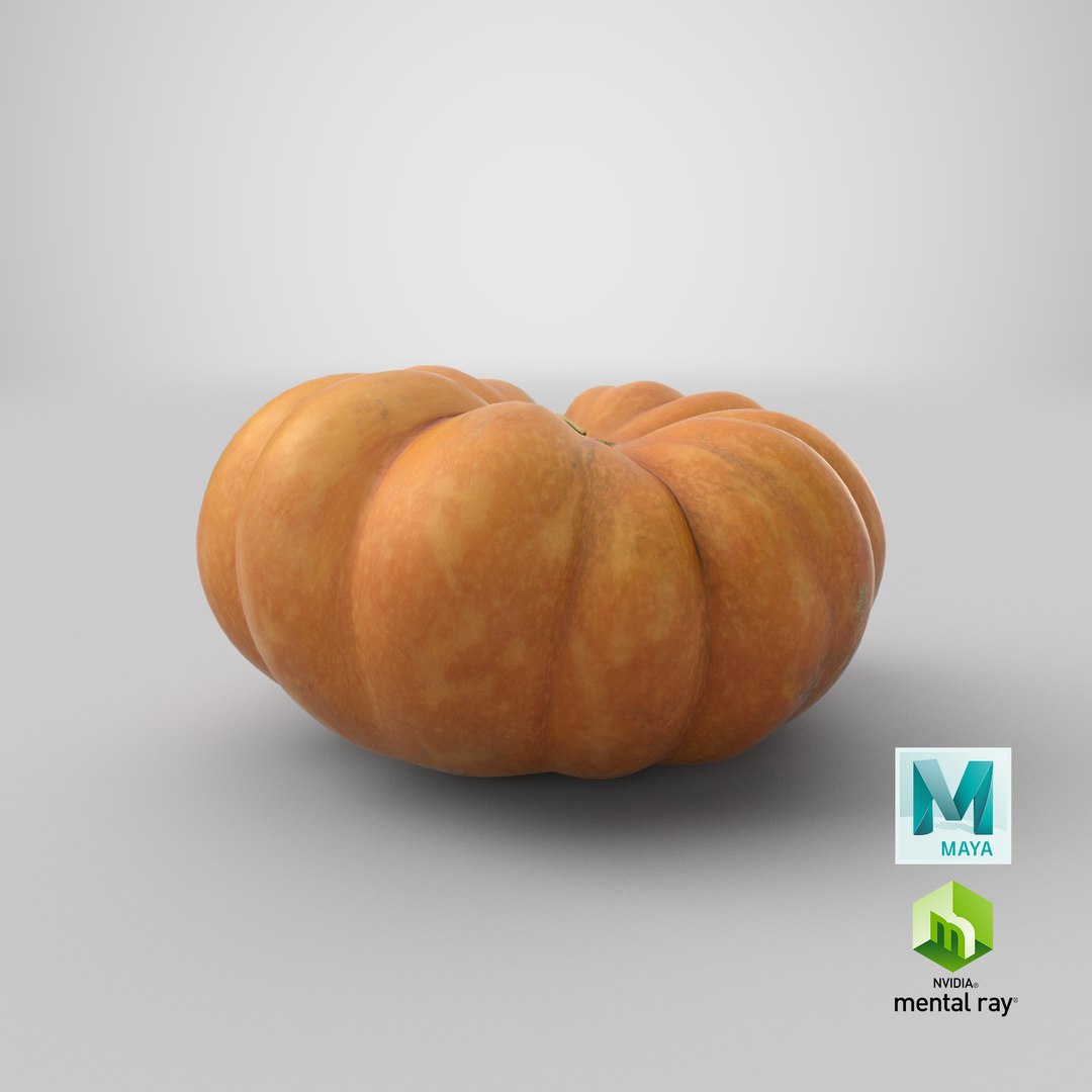 3D realistic pumpkin clean model https://p.turbosquid.com/ts-thumb/lc/kFmJGz/4sxCNIIJ/stemcell_maya_mental_ray_render/png/1569839251/1920x1080/fit_q87/f1f7084a8e444481ee6622be069d971d660cd1cc/stemcell_maya_mental_ray_render.jpg