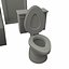 bathroom set 3d model