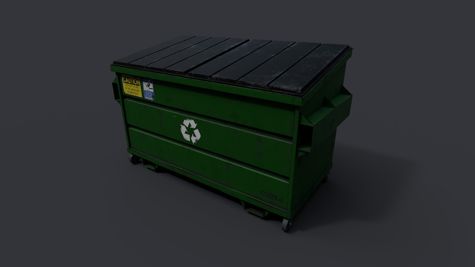 Low Poly Industrial Dumpster 3D model https://p.turbosquid.com/ts-thumb/lc/oBAviS/wF/dumpsterfront/jpg/1668596712/1920x1080/fit_q87/ca35c2312263033b7f3bfc8b15eec48933fca075/dumpsterfront.jpg