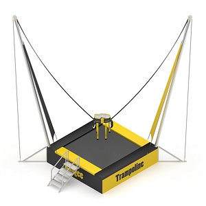 Bungee Trampoline 3D model