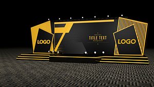 Virtual Set 3D model