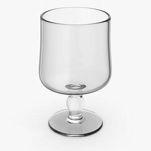 3D model Empty Cognac Glass