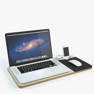 nathan slate mobile airdesk 3d model