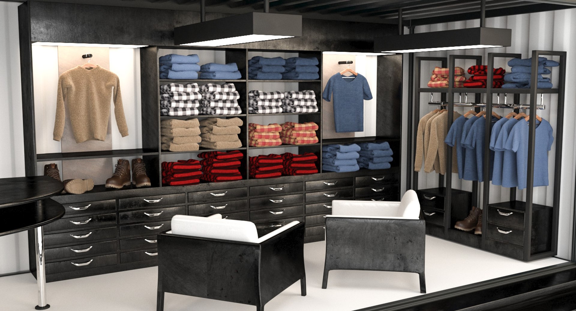 3D Container Store - TurboSquid 1230247
