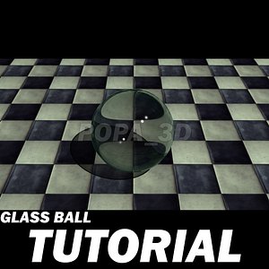 3d model step realistic glass
