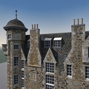 edinburgh scene 3d ma