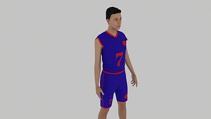3D Basketball Player