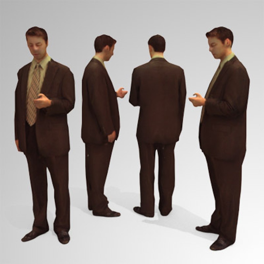 People Business 3d Model