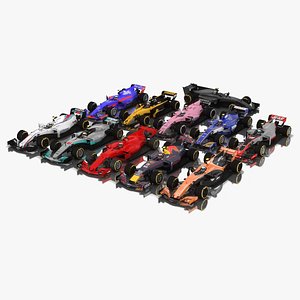 Formula 1 Season 2017 F1 Race Car Collection