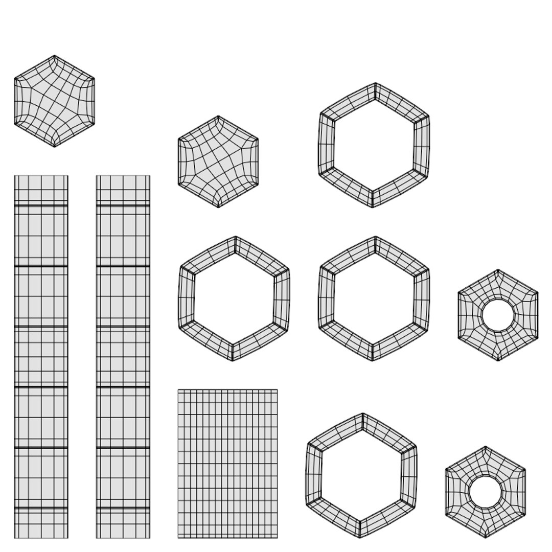Hexagonal Dumbbell 3D model https://p.turbosquid.com/ts-thumb/ld/FvUIf2/1d/uvlayout01/png/1683574006/1920x1080/fit_q87/7ad90da78aafd6a0090067079640c55406e1eba9/uvlayout01.jpg