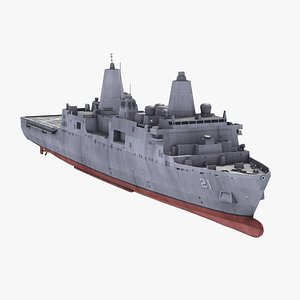 uss new york transport 3d 3ds