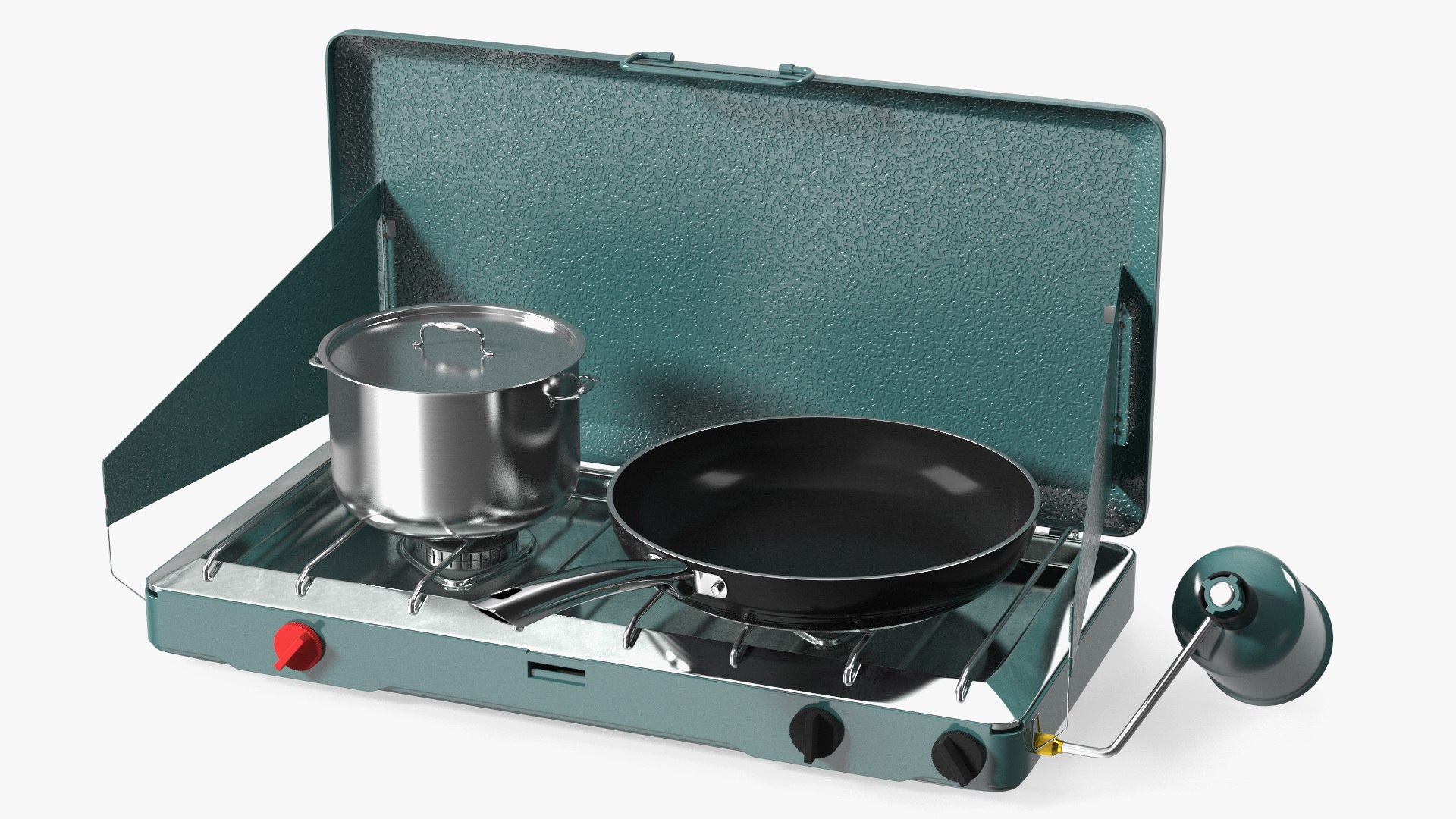 Camping Stove for Cooking 3D model preview