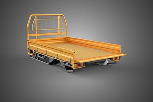 ORANGE YELLOW TAILGATE DROP SIDE LOAD BED BODY REAR GATE DOOR PICKUP TRUCK CAR TYPE 22