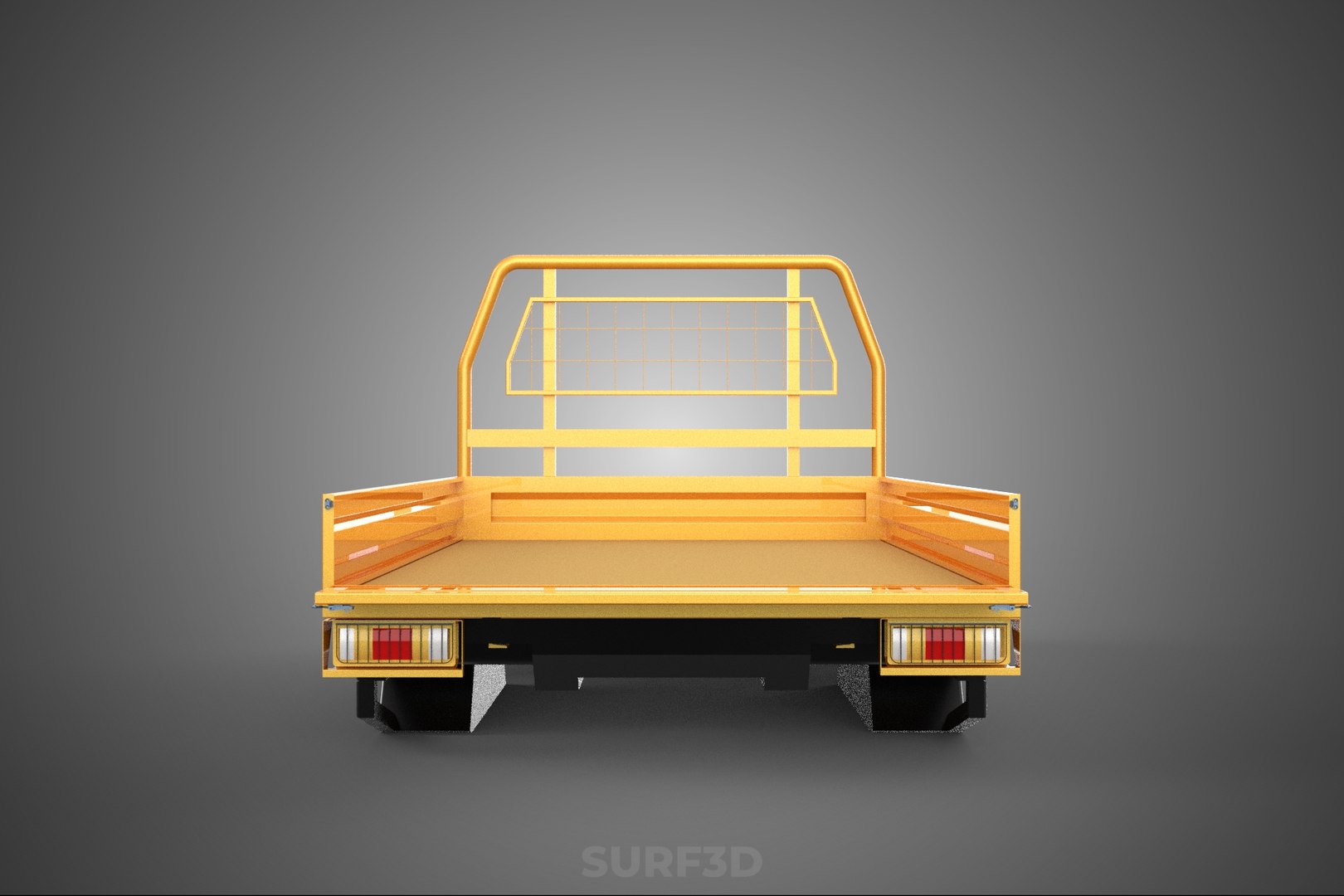 3D TAILGATE DROP SIDE LOAD BED BODY REAR GATE DOOR PICKUP TRUCK CAR ...