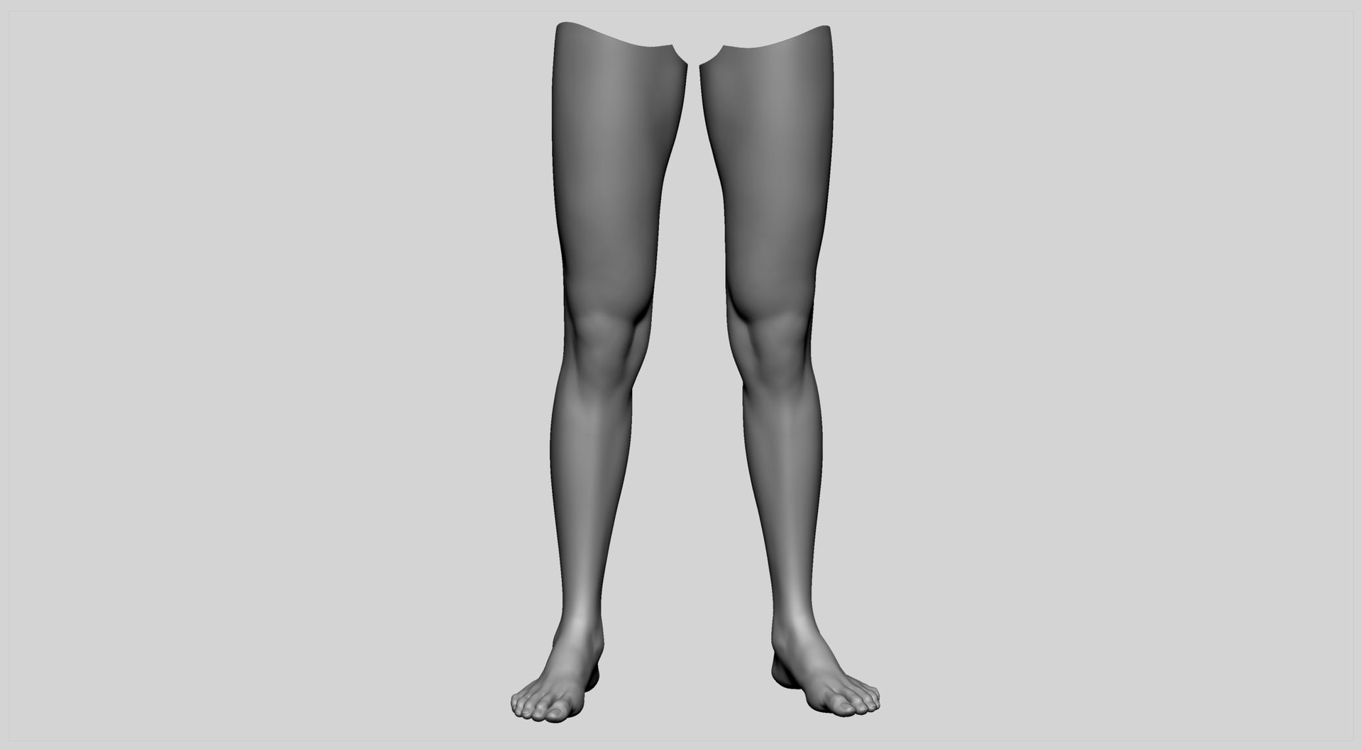 Leg female 3D - TurboSquid 1685221