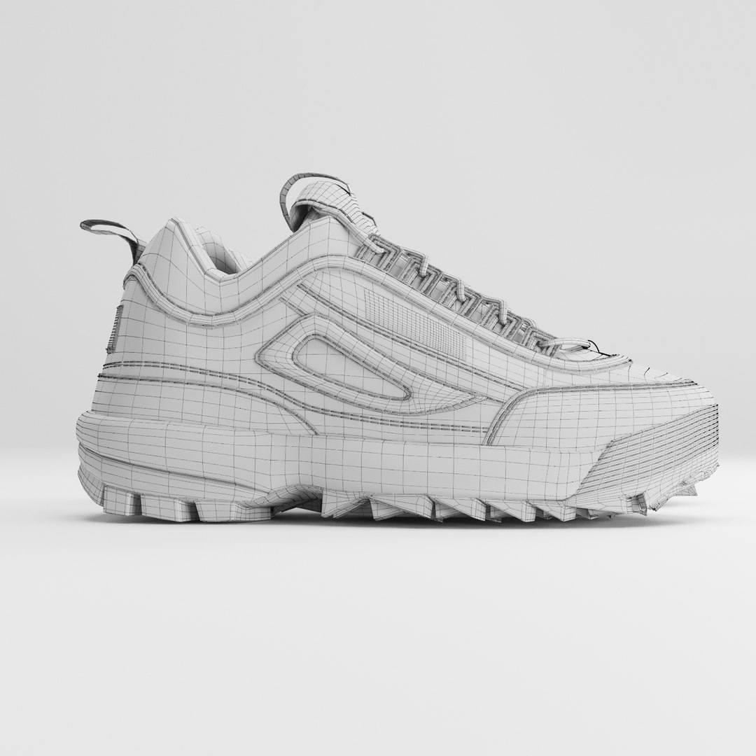 fila disruptors 3D model https://p.turbosquid.com/ts-thumb/ld/Y6whUh/FNC14bIh/4/jpg/1556907987/1920x1080/fit_q87/fddb7a64e2d601f8b5873fc8e4dbda6ab22262dc/4.jpg