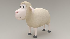 cartoon animation 3D model