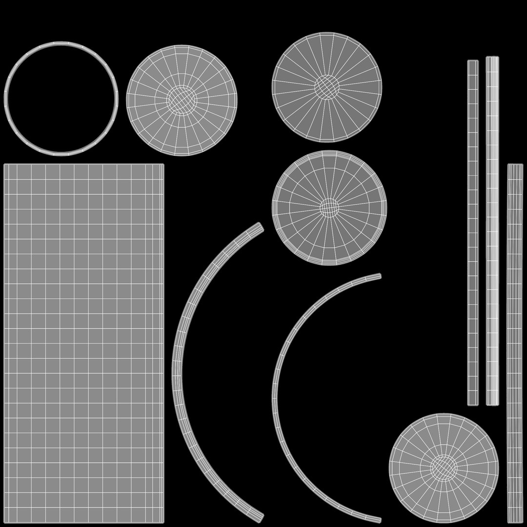 3D Pile Of Containers Food And Drink Model - TurboSquid 2081438