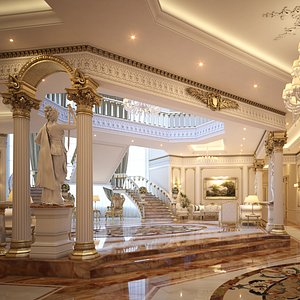 Luxury Lounge Lobby