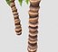 Cartoon Modular Palm Tree