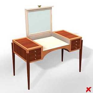 table dressing 3d max