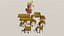 Low-Poly-Forge-PBR-Spiel bereit Kostenloses Low-Poly-3D-Modell