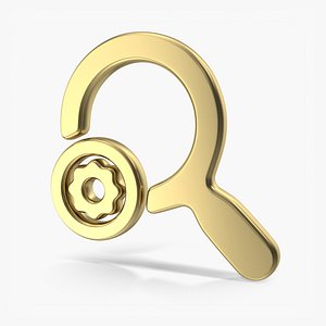 Advanced Search symbol 3D model
