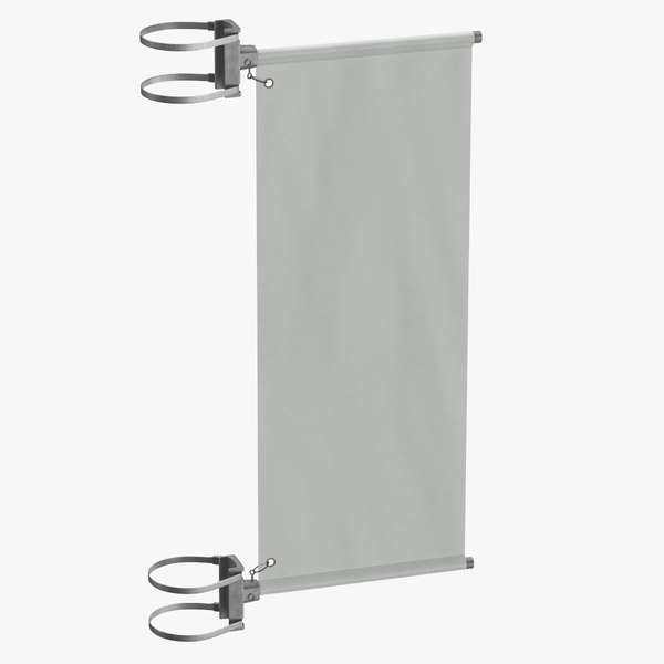 3D Vinyl Lightpole Banner Clean and Dirty