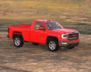 Gmc Sierra 2016 - 2018 3D model