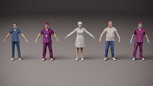 Healthcare workers x 5 02 3D