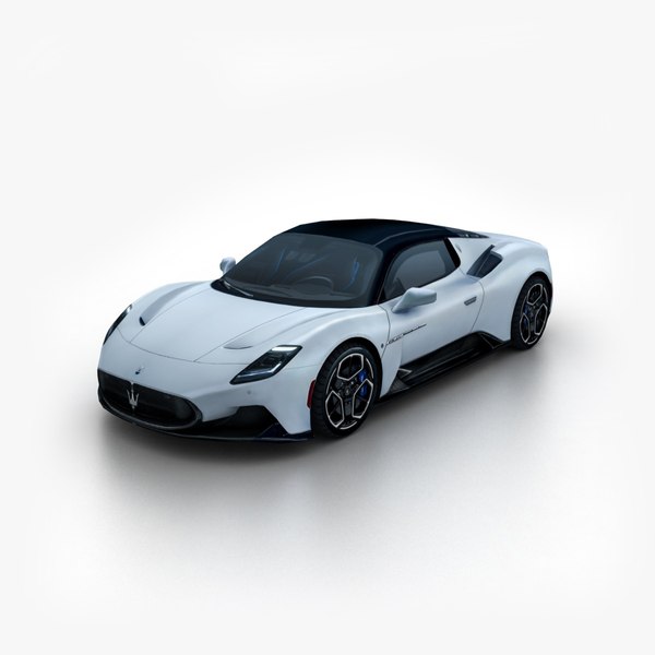 maserati mc20 2020 3D model