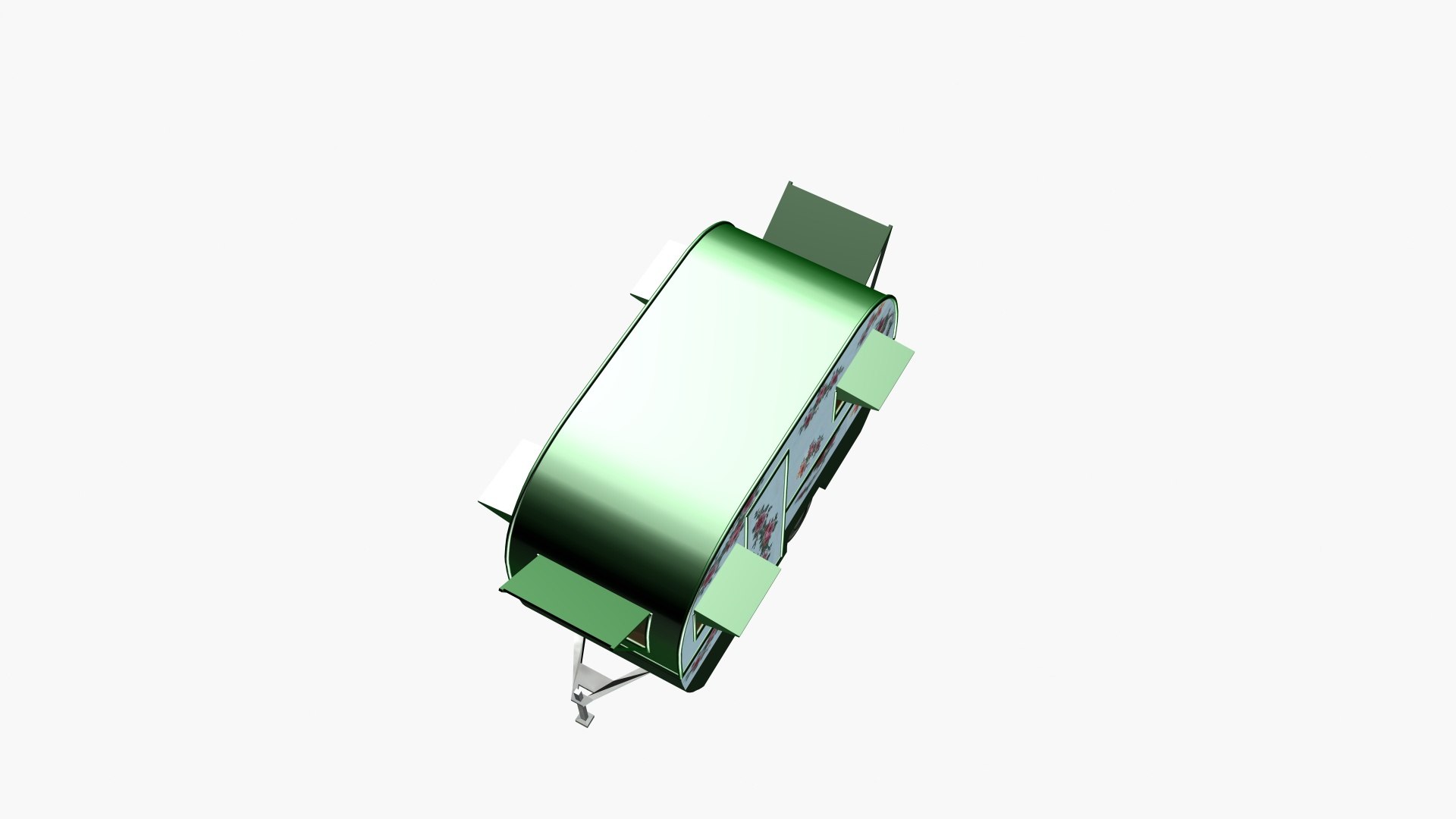 3D Model Vintage Camper - TurboSquid 2371108