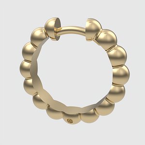 Beaded Hoop Earrings JDBCo