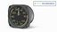 3D Airspeed Indicator Animated Rigged