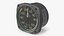 3D Airspeed Indicator Animated Rigged