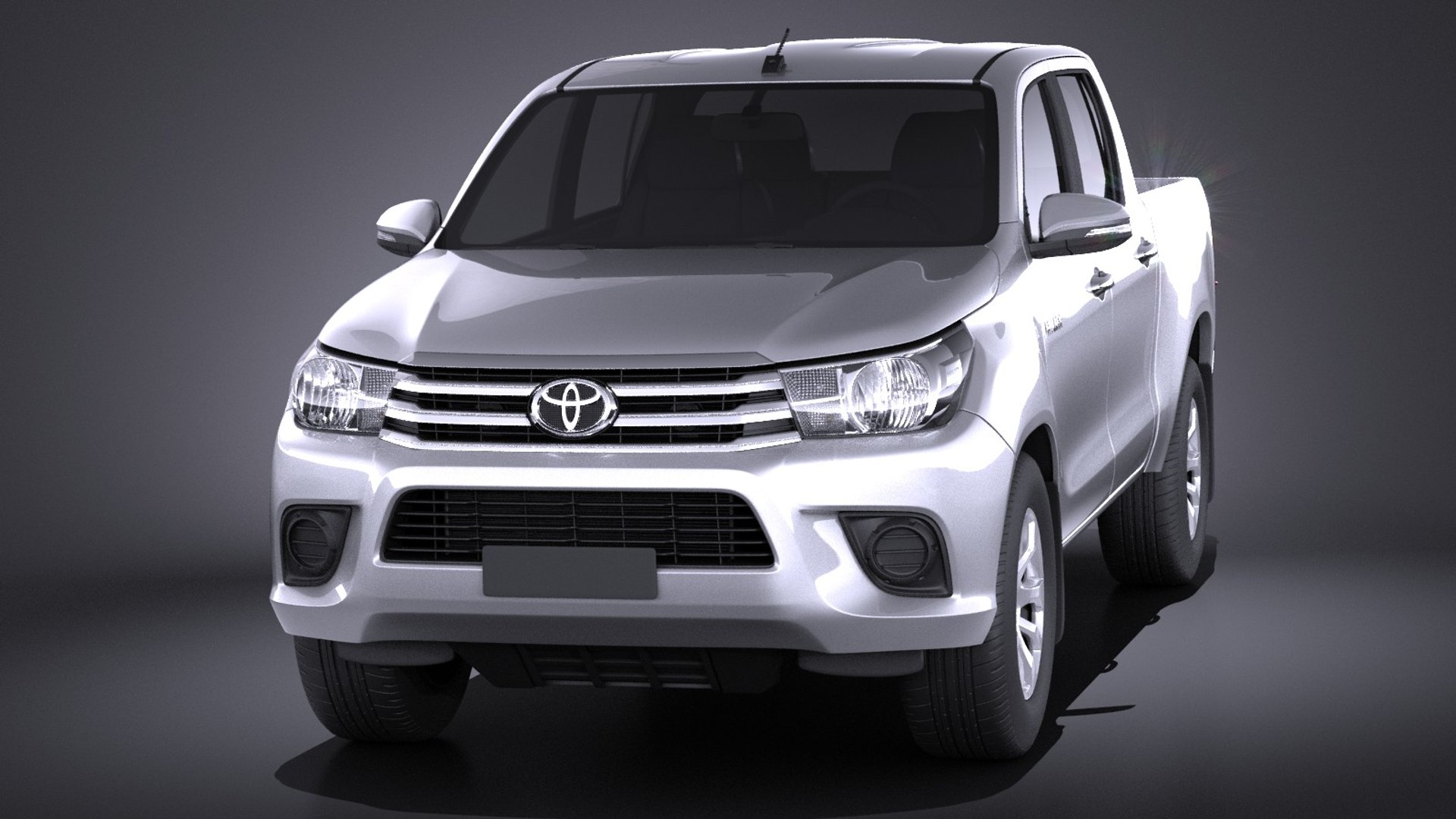 3d Toyota Hilux Double