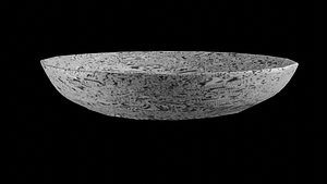 3D Modern Ceramic Plate 3D Model
