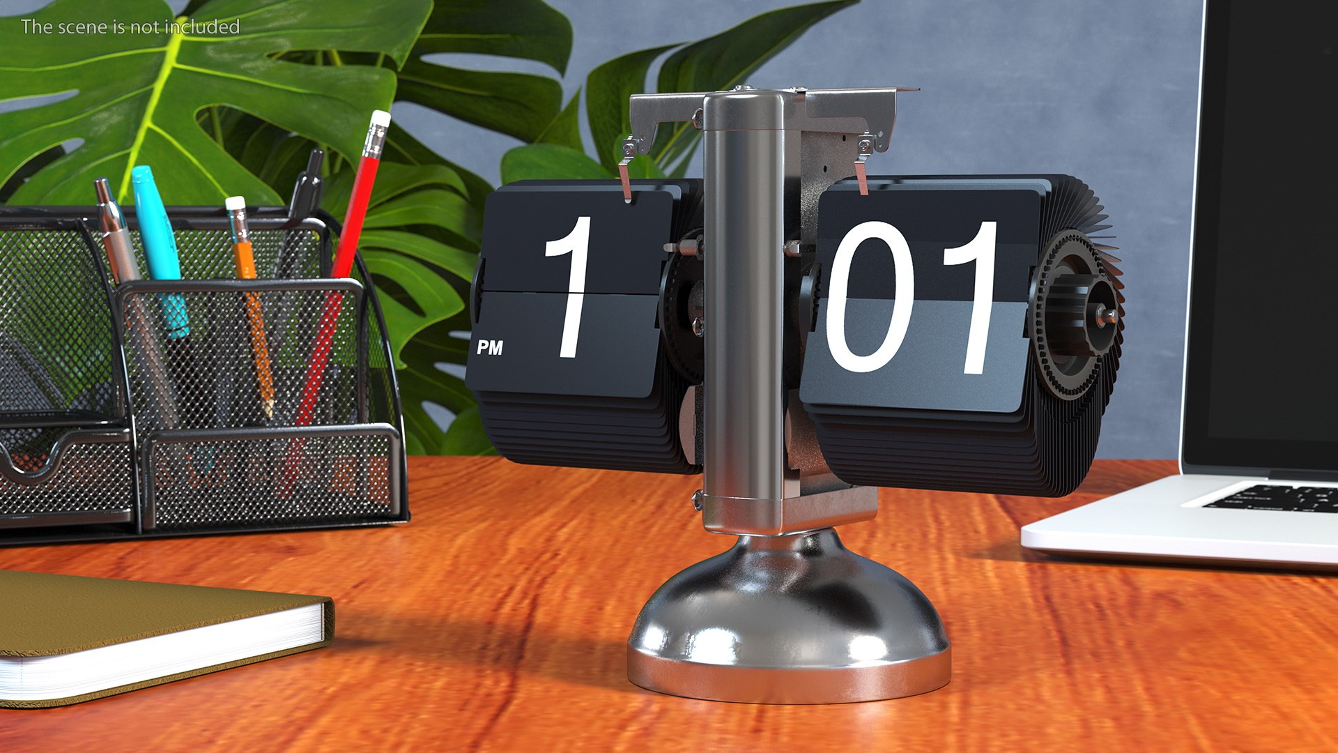 Animated Flip Clock Rigged for Maya 3D TurboSquid 1882745