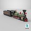 Two Detailed Steam Train Front Cars