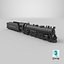 Two Detailed Steam Train Front Cars