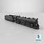 Two Detailed Steam Train Front Cars