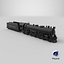 Two Detailed Steam Train Front Cars
