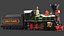 Two Detailed Steam Train Front Cars