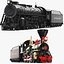 Two Detailed Steam Train Front Cars