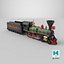 Two Detailed Steam Train Front Cars