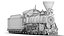Two Detailed Steam Train Front Cars