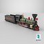 Two Detailed Steam Train Front Cars